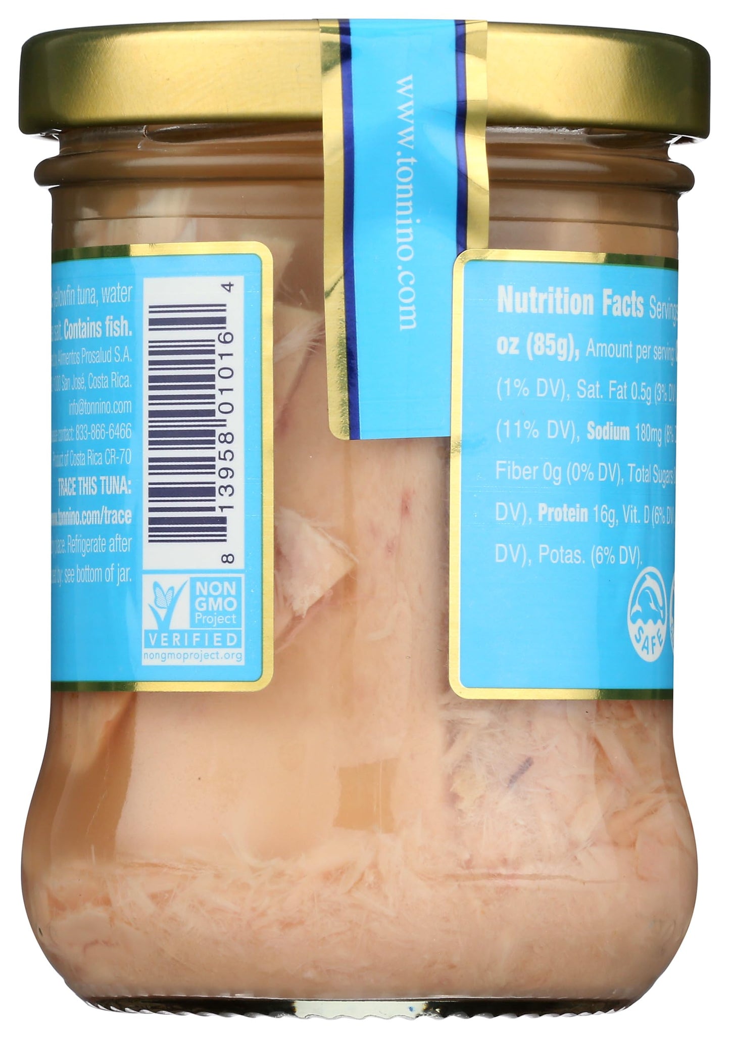 Tonnino Tuna - Tuna In Spring Water - Case of 6 - 6.7 OZ(D0102HX7S4A.)