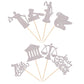 24 Pcs 2024 Lawyer Graduation Cupcake Toppers Glitter Case Closed Court Law School Survivor Cupcake Picks For For 2024 Graduatio