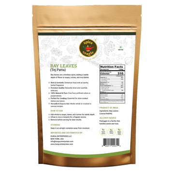Spice Magic Bay Leaves - Whole Bay Leaves Hand Selected Extra Large 1.75Oz (50G) ~ 100% Natural | Gluten Friendly | Non-Gmo | Ve