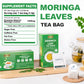 LeafLea Moringa Tea Bags - Premium Herbal Blend, Caffeine-Free, Sugar-Free, Vegan, Non-GMO, 120 Bags (Pack of 3)