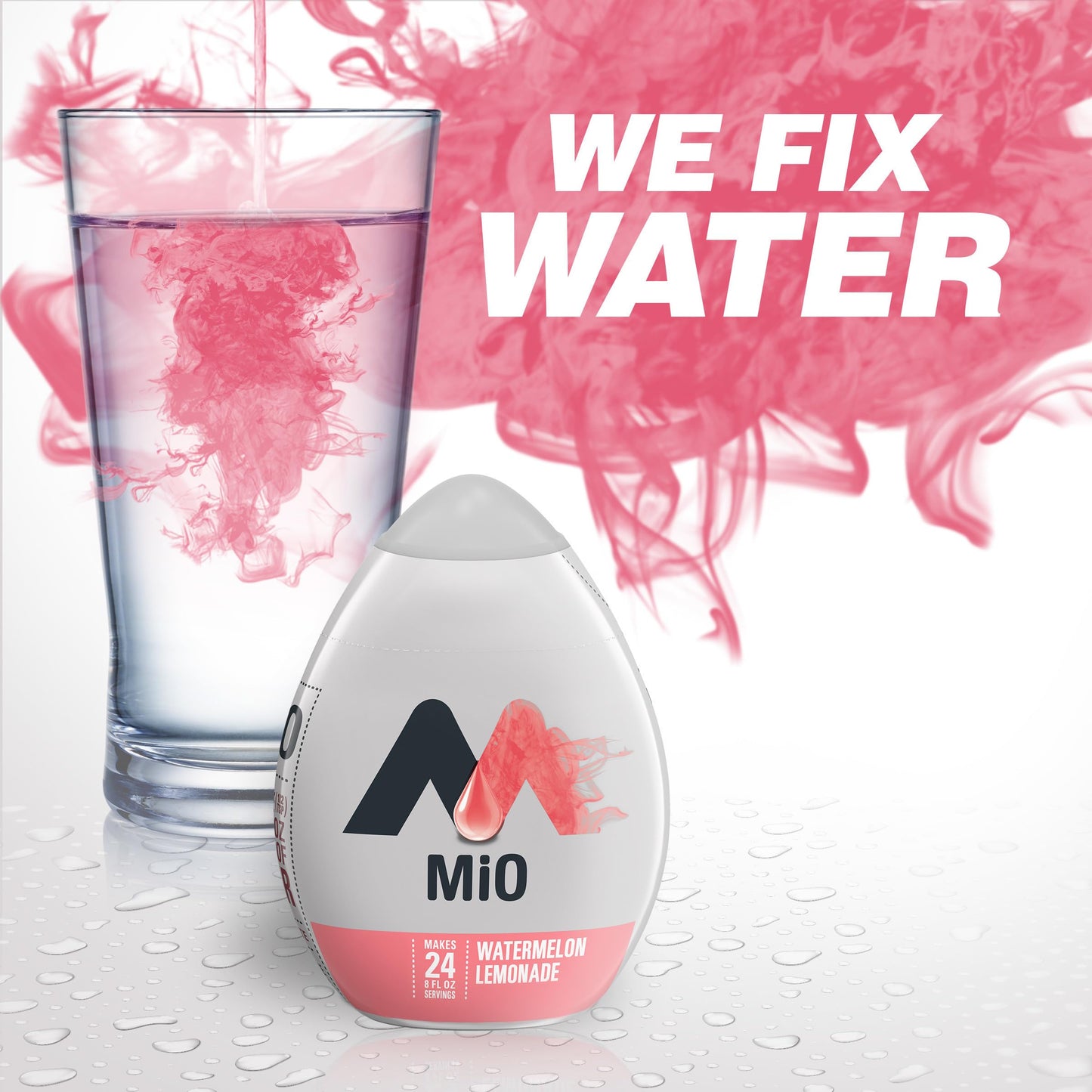Mio Watermelon Lemonade Flavored With Other Natural Flavor Liquid Water Enhancer, 1.62 Fl Oz Bottle
