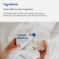 The Clean People Fabric Softener Sheets, Unscented Dryer Sheets, Vegan, 120 Count - Softens & Reduces Static Cling