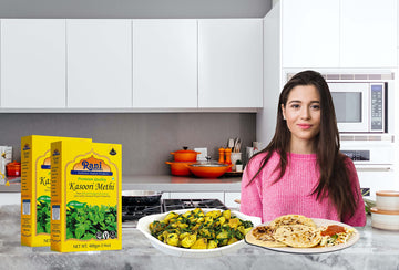 Rani Fenugreek Leaves Dried (Kasoori Methi) 14Oz (400G) ~ All Natural | Vegan | Gluten Friendly | Non-Gmo | Indian Origin