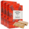 Shortbread House of Edinburgh Truly Handmade Shortbread Fingers with Dark Chocolate & Orange, 6oz Box (Pack of 3)