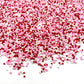 Valentine'S Day Red Pink Pearl Sprinkles Mixed Cupcake Cake Decoration Cake Cookie Icecream Donut 3Oz