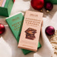 Ethel M Chocolates Holiday Gingerbread Cookie Butter Caramel Milk Chocolate Gourmet Tablet Bar (85G)