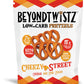 BeyondChipz Low Carb Pretzels, Keto Friendly, 2g Net Carbs, 18g Protein, 8oz Bag, Pack of 4