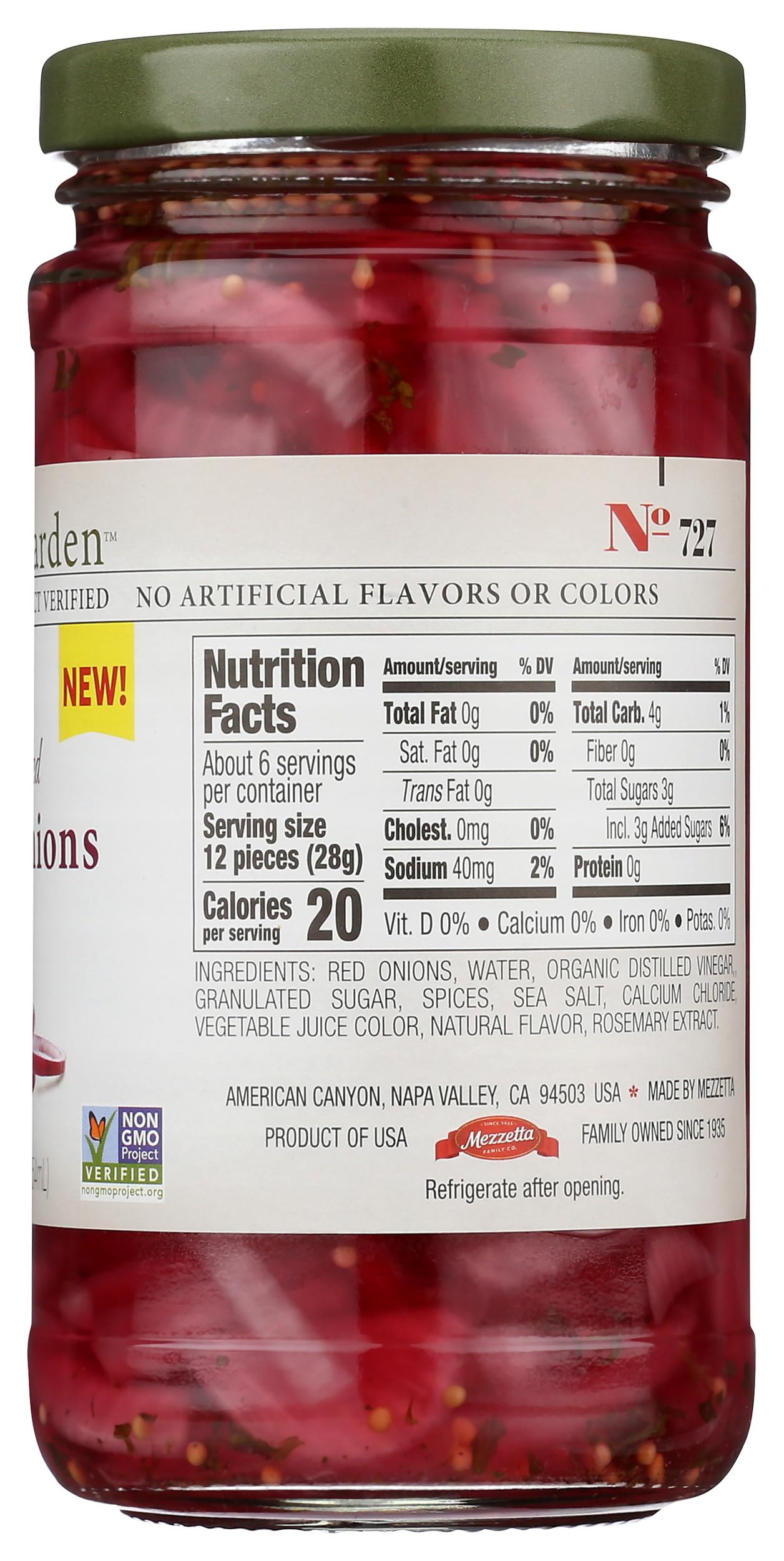 Jeff'S Garden Pickled Red Onions, 12 Fz
