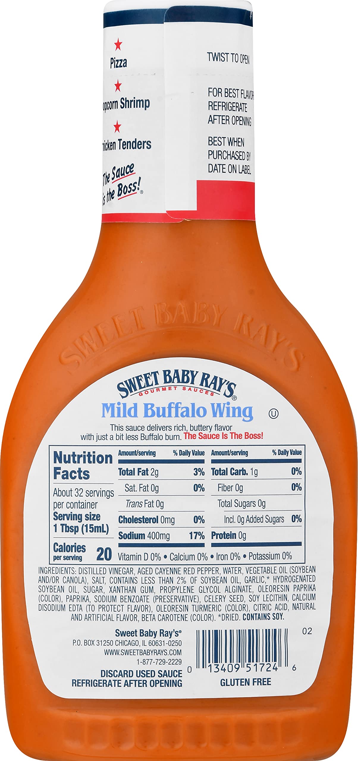 Sweet Baby Ray'S Wing Sauce & Glaze - Buffalo Wing (Variety Pack)