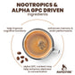 Rapidfire Smart-Brew Nootropics Coffee Pods - High Performance Infused Concentrate  Supports Energy and Brain Function  16 Count