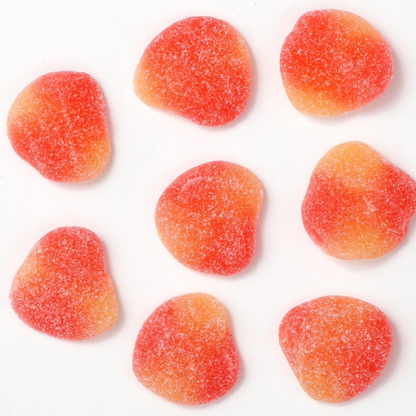 The Hampton Candy Company Haribo Peaches Gummy Candy, 1 Pound Bag, Peach Flavor