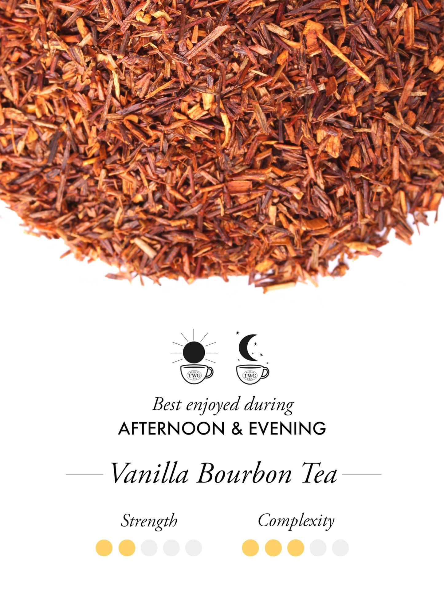 Twg Tea | Vanilla Spirit-Inspired Flavor Tea | Rooibos Tea | Vanilla | 15 Hand Sewn Cotton Tea Bags | Gift Set