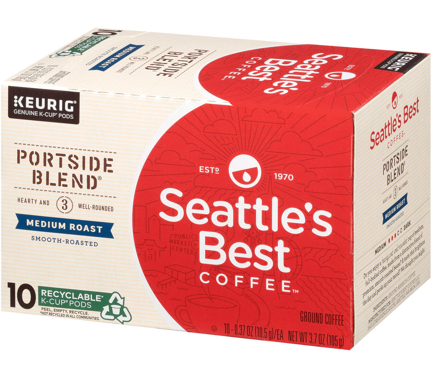 Seattle'S Best, Single Serve K-Cup Coffee, 3.5Oz Box (Pack Of 3) (Choose Flavors Below) (Signature Blend #3)