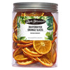 Dehydrated Dried Orange Slices | Wheels | 55 + Servings Approx | 100% Natural | For Cocktails  Wreath Making  Tea  Cakes  Decoration | Dried Orange For Cocktails | PET Jar | 5.29 oz | 150 Grams