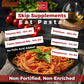 Papa Vince Whole Wheat Spaghetti Noodles - Made In Italy, Non-Enriched, No Folic Acid - Organic Ancient Grain Pasta, Non-Gmo, Ar