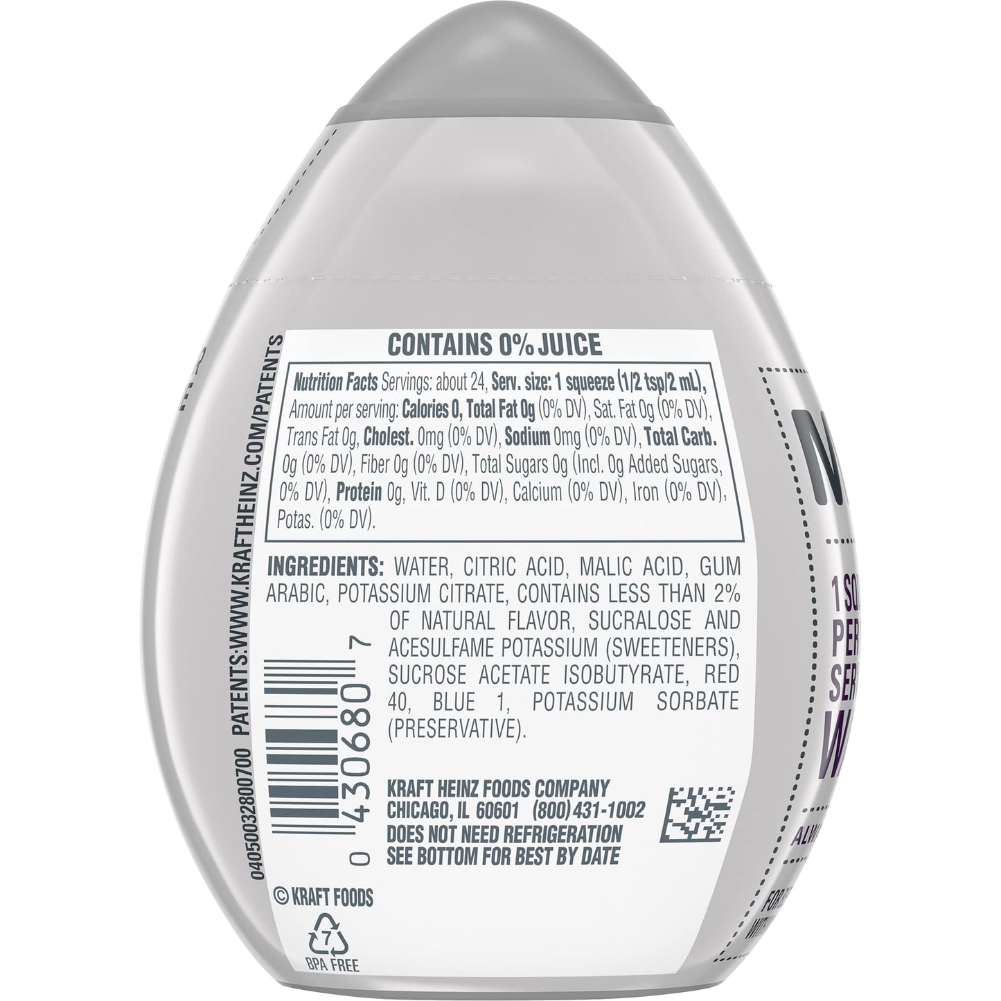 Mio Liquid Water Enhancer, Berry Pomegranate, 1.62 Oz. (Pack Of 24)