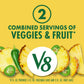 V8 Pineapple Jalapeno 100% Fruit and Vegetable Juice, 8 fl oz Can (6 Pack)