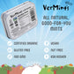 Organic Breath Mints By Vermints, Café Express Coffee Flavor, All Natural Pastilles, Non-Gmo, Nut Free, Gluten Free, Vegan, Ksa Kosher, Pack Of 6, 1.41Oz Tins