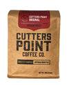 Cutters Point Coffee Original Medium Roast Whole Bean Coffee, 12oz