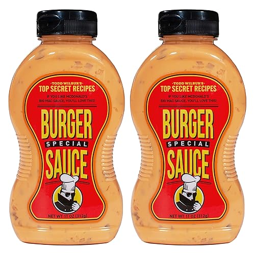 Top Secret Recipes Burger Special Sauce (Like Big Mac Sauce) - Use On Burgers, Sandwiches & Wraps For Restaurant Flavor At Home