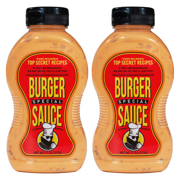 Top Secret Recipes Burger Special Sauce (Like Big Mac Sauce) - Use On Burgers, Sandwiches & Wraps For Restaurant Flavor At Home