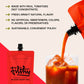 Filthy Food Bloody Mary Cocktail Kit - 9 Piece Set with Pickle & Pepper Stuffed Olives, All-Natural Mix Pouches & Stainless Steel Picks