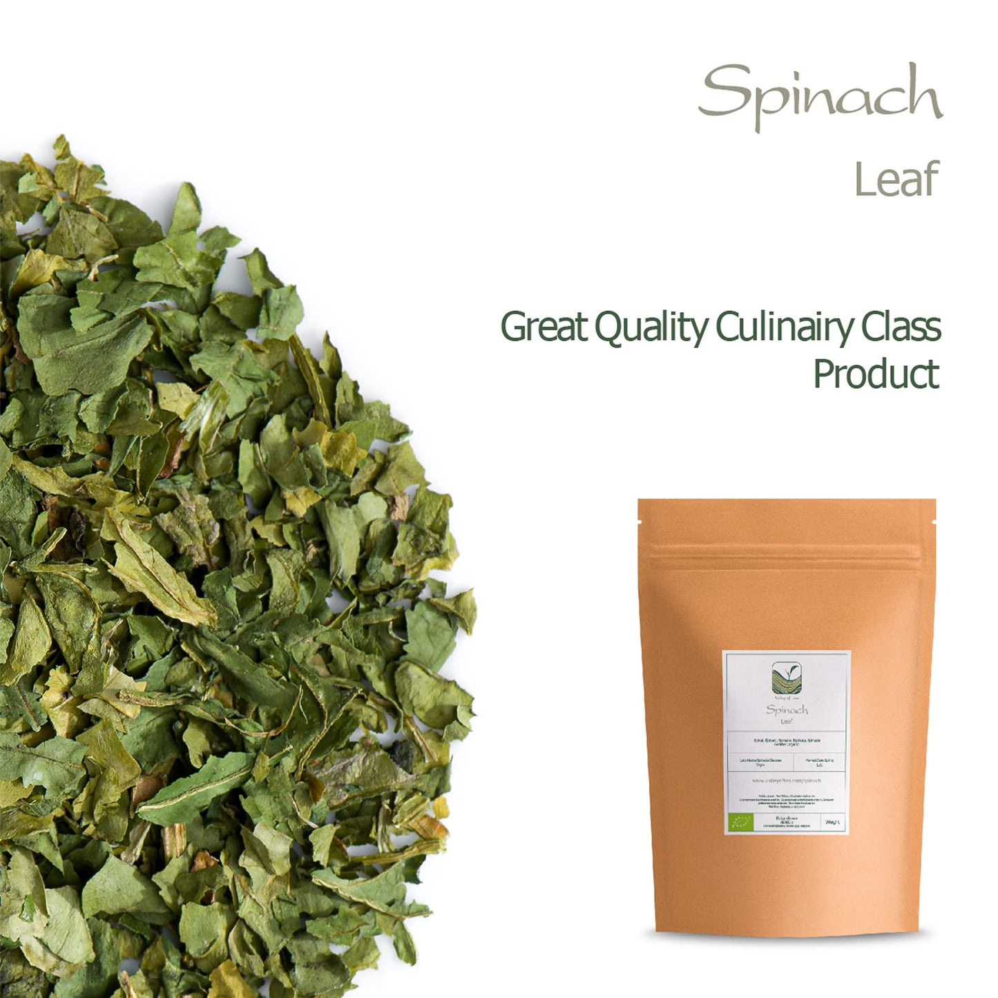 Spinach Dried Leaf Flakes - Spinach Leaf Dried Spinach Flakes Dried Spinach Leaves Dried Spinach Flake