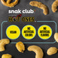 Snak Club Smoky Sweet Snack Mix, Spicy Peanuts, Pretzels, Sesame Sticks, 2 oz Bag (12 Count)