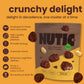 Nutic Dark Chocolate Covered Peanut Clusters - 1Lb, Decadent Snacking & Gift-Ready Treats, Luxurious Chocolate-Covered Peanuts F