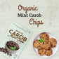 Missy Js Organic Mint Carob Chips 8 Oz 6 Pack | Made With Coconut Sugar Vegan, Gluten And Caffeine Free Healthy Substitute For Chocolate, Perfect For Snacks And  , Personalized Gift