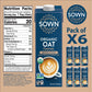 SOWN Organic Oat Creamer Brown Sugar - Barista Oat Milk Non Dairy Coffee Creamer - Plant Based, Dairy-Free, Vegan, Gluten-Free,