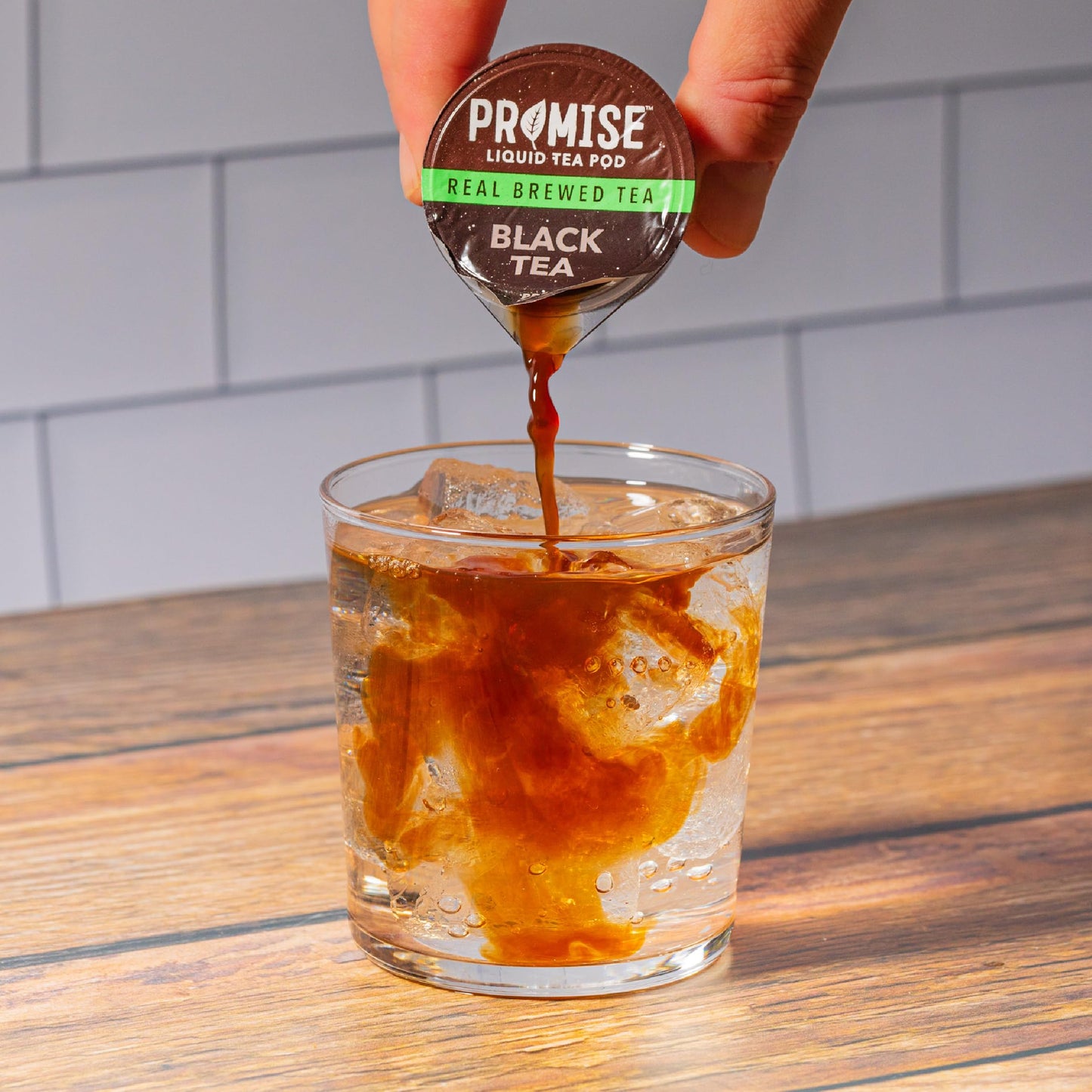 Promise Tea Single Serve Liquid Tea Concentrate Pods By Java House, Peel And Pour (Pack Of 12, Black Tea)