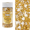 Mystic Sprinkles Wedding/Bridal Sprinkles Mixes (Happily Ever After in Gold Sprinkle Mix 3.6oz)