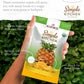 ReadyWise Freeze-Dried Organic Pineapples, 1 Pack, Vegetarian, Gluten Free, Model RWSK05-016, Healthy Snacks, Dried Fruit