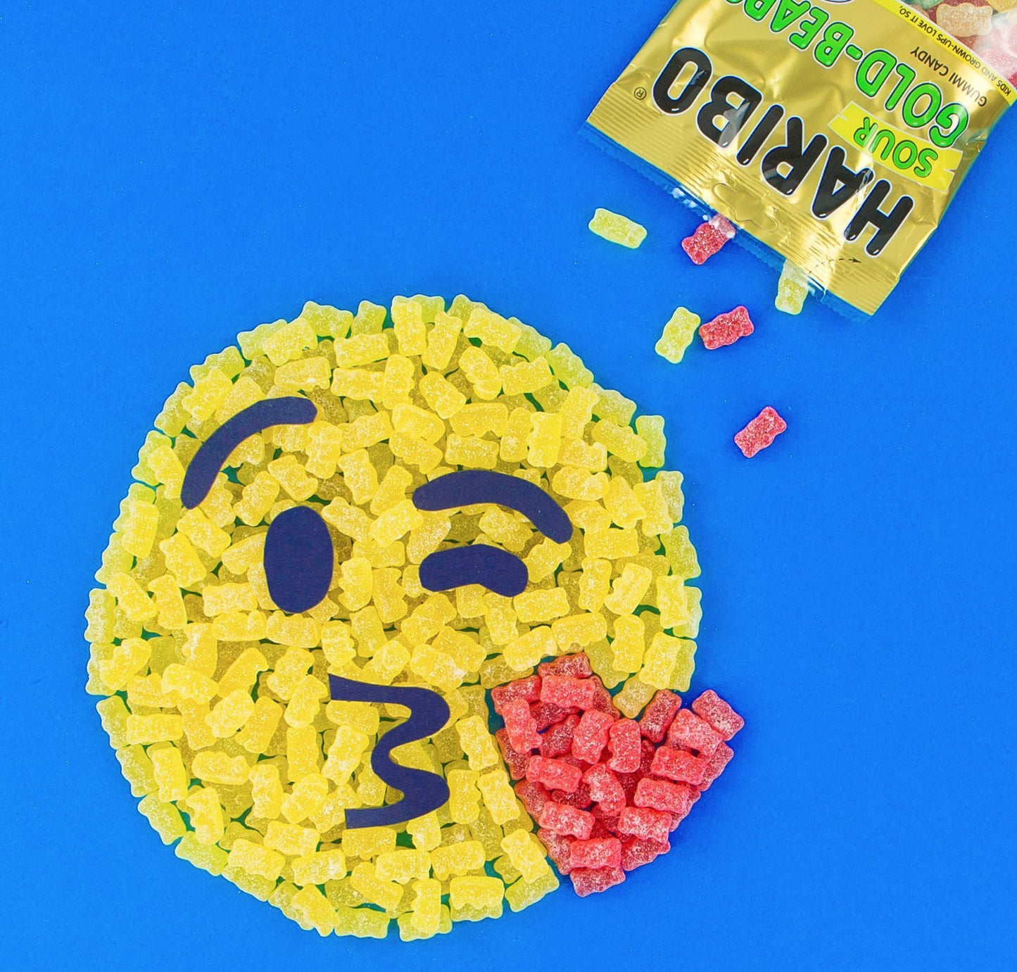 HARIBO Gummi Candy, Sweet & Sour Goldbears, Gummy Bears with A Twist, 4.5 Ounce (Pack of 12) Delicious Soft and Chewy Snacks, As