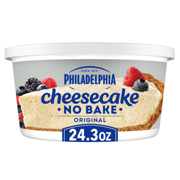 Philadelphia No Bake Original Cheesecake Filling, 24.3 oz Tub