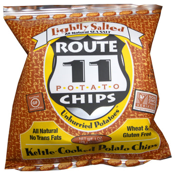 Route 11 Potato Chips: Lightly Salted (30 Bags (1 Oz Each))