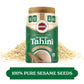 Baron's USDA Organic Tahini Pure Sesame Paste | 2 x 16 oz Jars | Rich Creamy Spread for Hummus, Dips, Sauces | Kosher, Vegan, Ke
