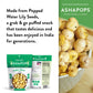 AshaPops Vegan Cheese Flavored Popped Water Lily Seeds, 0.5 oz (Pack of 12) - Gluten-Free, Vegan, Paleo, Nut-Free, Corn-Free, So