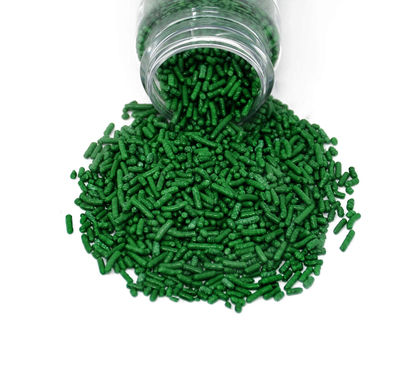 Mystic Sprinkles Solid Color Jimmy Sprinkles (Gorgeous Green Jimmies 3Oz)