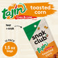 Snak Club Tajin Toasted Corn, Roasted Corn Nuggets with Chili and Lime Seasoning, Mild, Non-GMO, Gluten-Free, Kosher Snack, 1.5