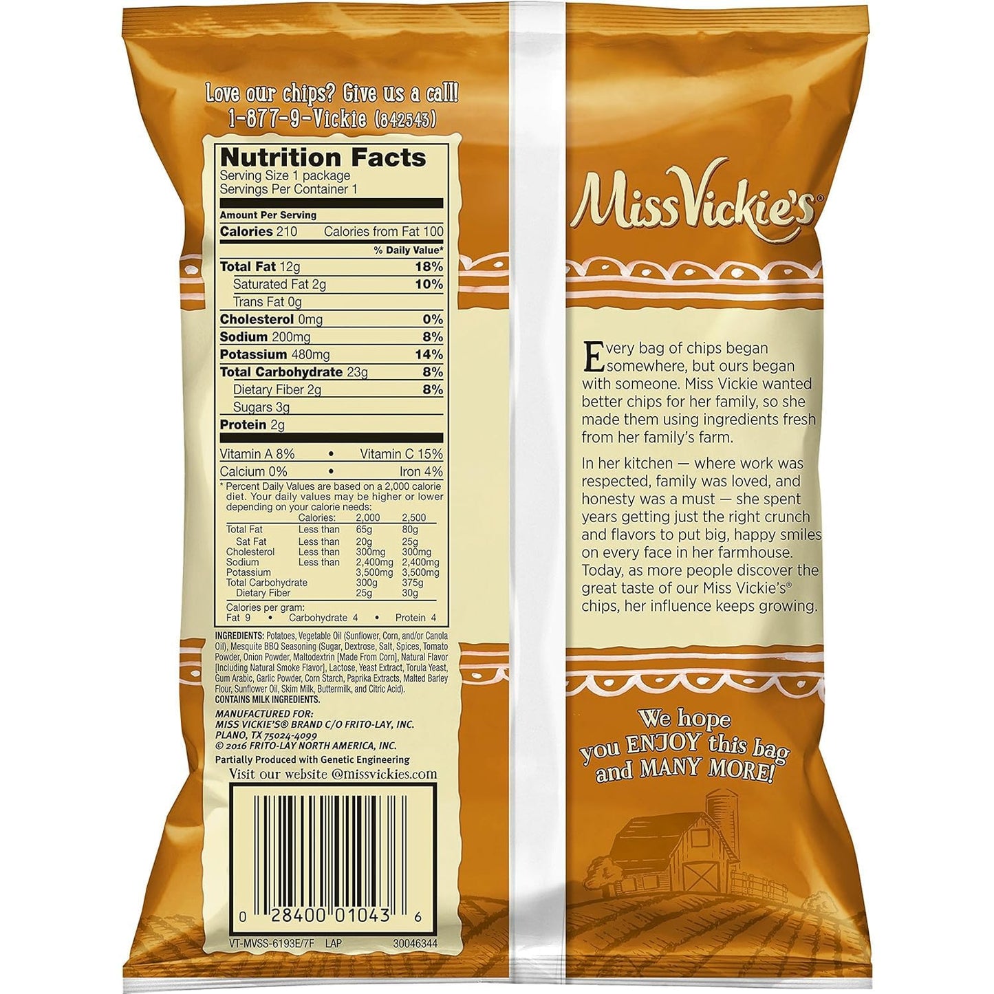 Kettle Cooked Potato Chips By Miss Vickie'S Value Pack Bundled By Superdeals | 1.375 Oz Bag | Smokehouse Bbq | Pack Of 30 With M