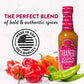 Tabanero Hot Sauce - Scotch Bonnet Pepper, All-Natural, Gluten-Free, Vegan, Kosher, 5 oz Bottle