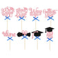 Gyufise 32Pcs Graduation Cupcake Toppers 2025 Glitter Class Of 2025 Cupcake Toppers Supplies Congrats Grad Cap Diploma 2025 Cupc