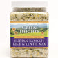 White Rice & Yellow Lentil Superfood Mix - 24 Ounce / 680 Grams Jar (15+ Servings) - Proudly Made In America - Healthy Nourishing Essentials By Green Heights