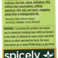 Spicely Organic Adobo Seasoning 0.4 Oz Certified Gluten Free