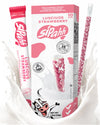 Sipahh Milk Flavoring Straws - Luscious Strawberry, 10 Pack - Vegan-Friendly Strawberry Milk Straws for Kids, Individually Wrapp
