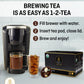 Organic Ginger Tea Pods For Keurig With Unsweet Black Tea For K Cup Brewing - Ginger Black Tea By Teavity (12 Tea Pods)