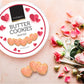 Mattigans Pink Heart Butter Cookies Danish Style Cookie, 12 Oz Tin, Gourmet Gifts, Holidays, Birthday, Special Occasions, Assor