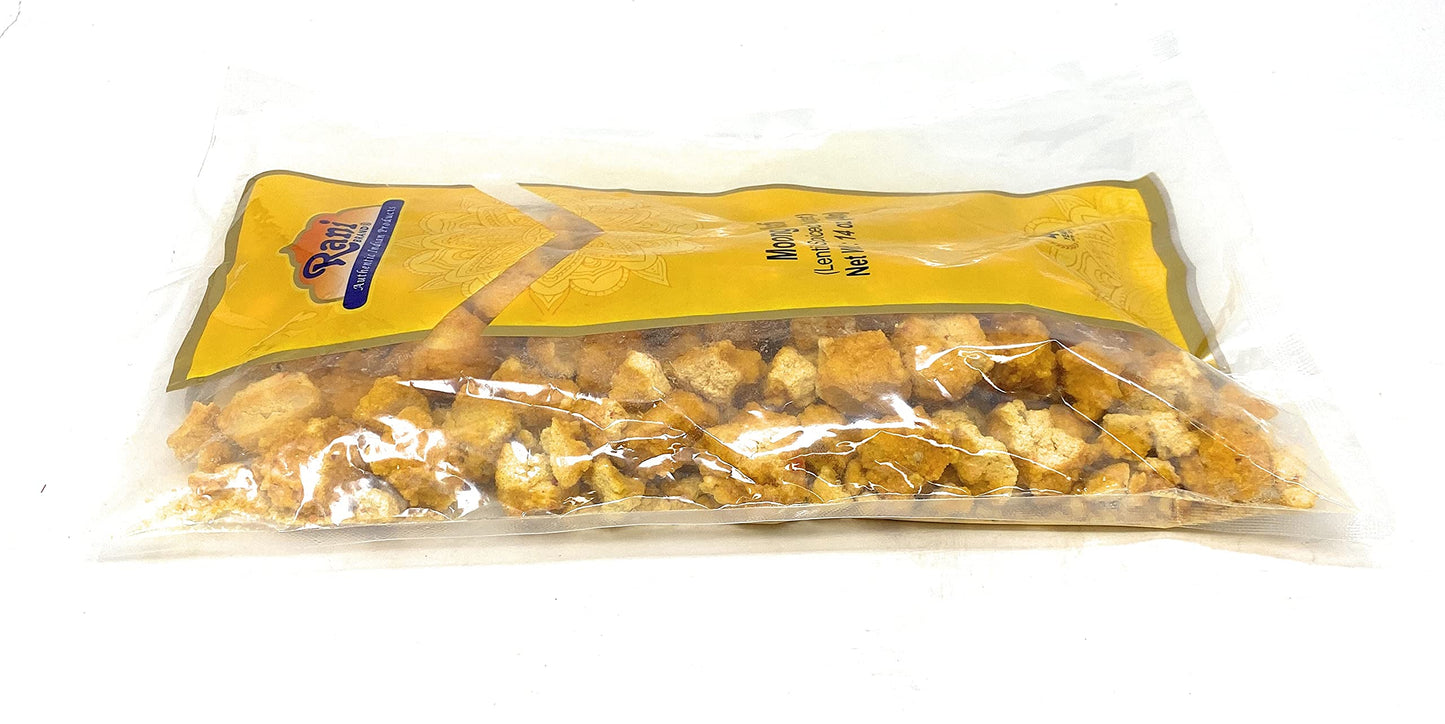 Rani Moong Wadi (Vadi), Lentil Spiced Nugget / Chunks 14Oz (400G) ~ High Protein, All Natural | Vegan | No Colors | Indian Origi